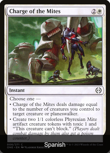 Charge of the Mites [Spanish]