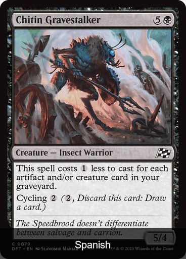 Chitin Gravestalker [Spanish]