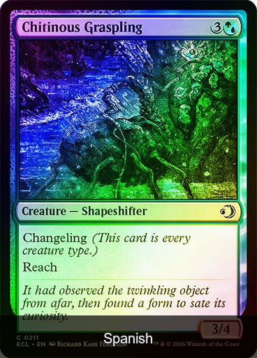 Chitinous Graspling (Default) Foil [Spanish]