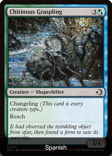 Chitinous Graspling (Default) [Spanish]