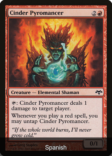 Cinder Pyromancer [Spanish]