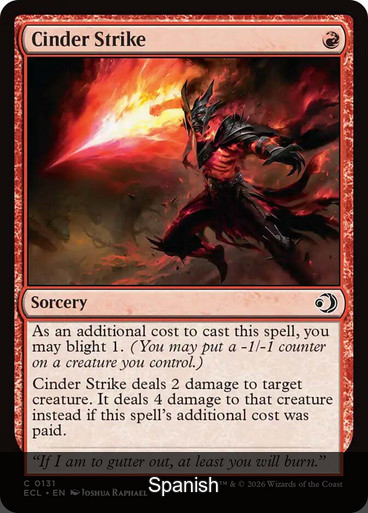Cinder Strike (Default) [Spanish]