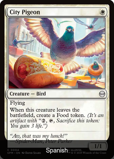 City Pigeon [Spanish]