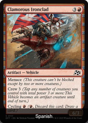 Clamorous Ironclad [Spanish]