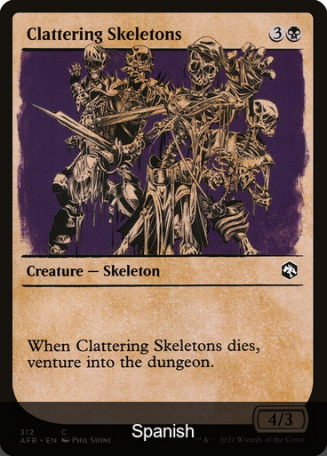 Clattering Skeletons (Showcase) [Spanish]