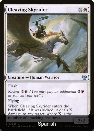 Cleaving Skyrider [Spanish]