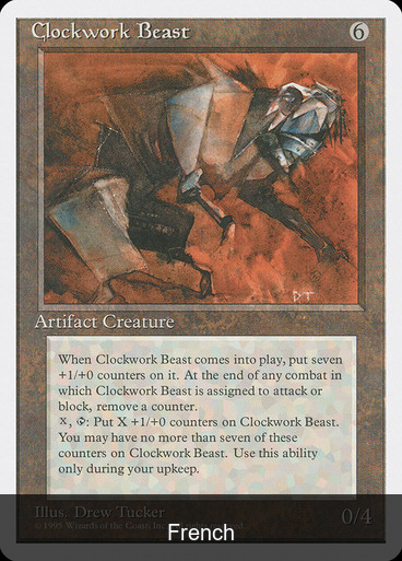 Clockwork Beast [French]