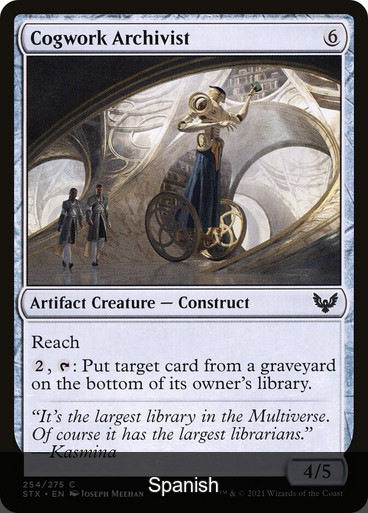 Cogwork Archivist [Spanish]