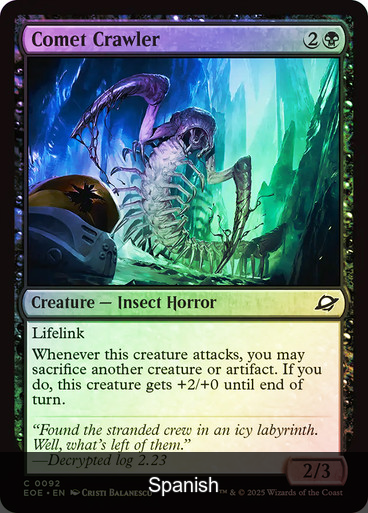 Comet Crawler Foil [Spanish]