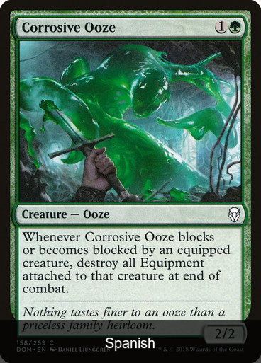 Corrosive Ooze [Spanish]