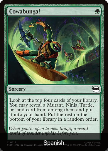 Cowabunga! [Spanish]