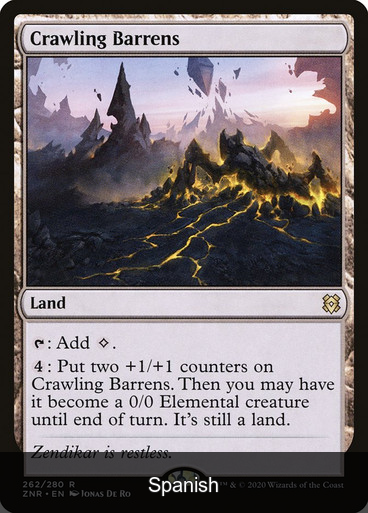 Crawling Barrens [Spanish]