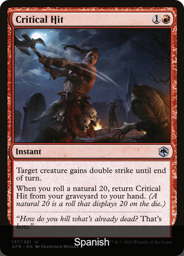 Critical Hit [Spanish]