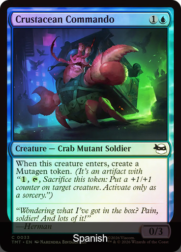 Crustacean Commando Foil [Spanish]