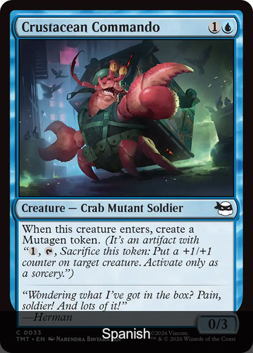 Crustacean Commando [Spanish]
