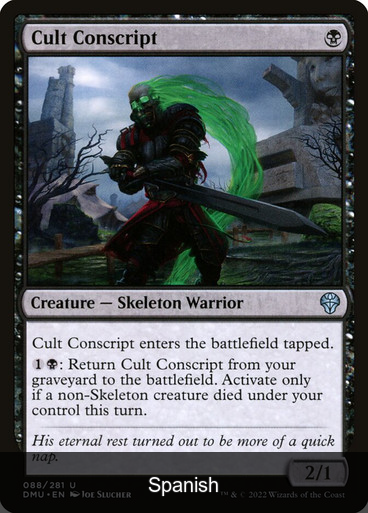Cult Conscript [Spanish]