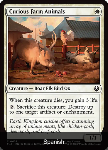 Curious Farm Animals [Spanish]