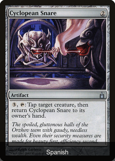 Cyclopean Snare [Spanish]