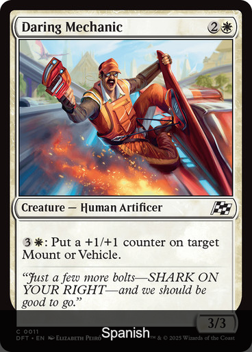 Daring Mechanic [Spanish]