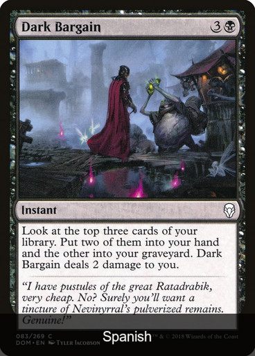 Dark Bargain [Spanish]