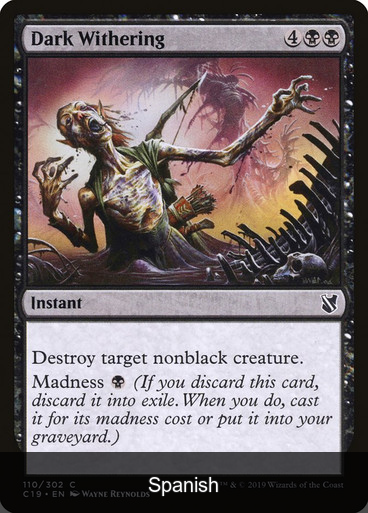 Dark Withering [Spanish]