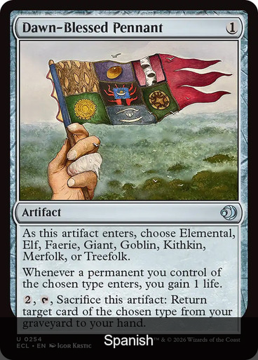 Dawn-Blessed Pennant (Default) [Spanish]