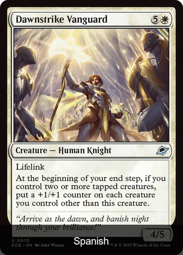 Dawnstrike Vanguard [Spanish]