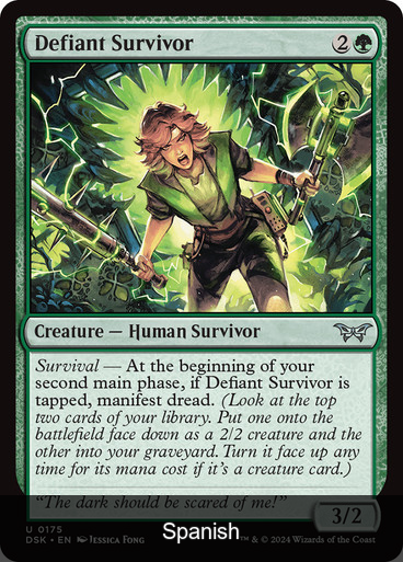 Defiant Survivor [Spanish]