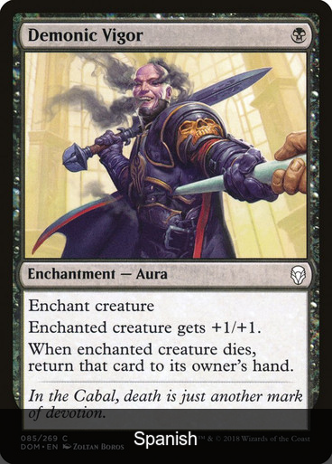 Demonic Vigor [Spanish]
