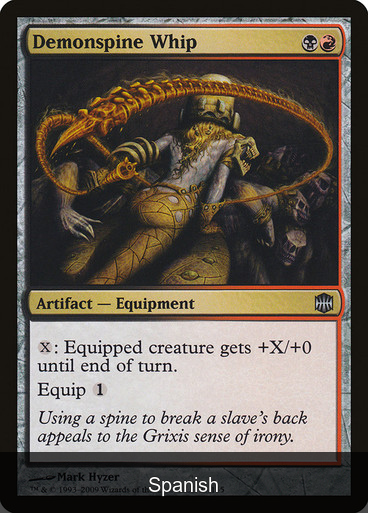 Demonspine Whip [Spanish]