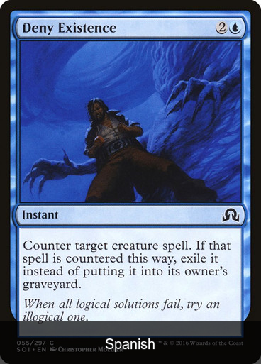 Deny Existence [Spanish]