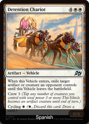 Detention Chariot [Spanish]