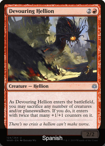 Devouring Hellion [Spanish]