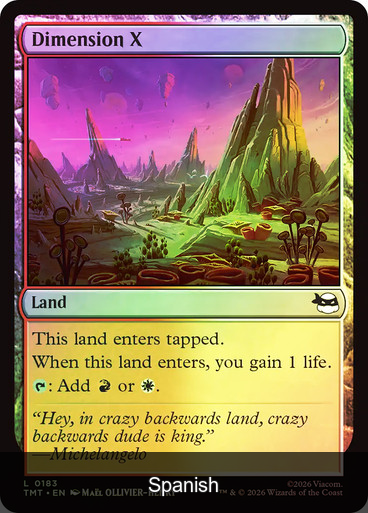 Dimension X Foil [Spanish]