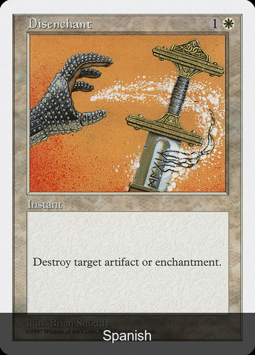 Disenchant [Spanish]