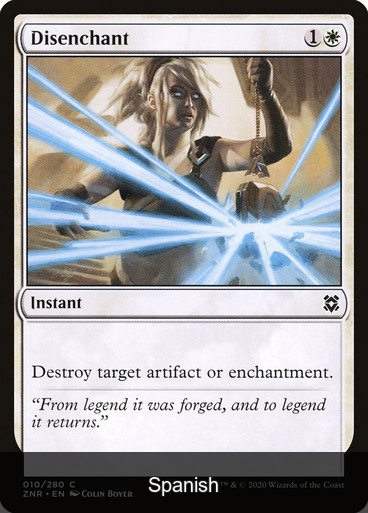 Disenchant [Spanish]