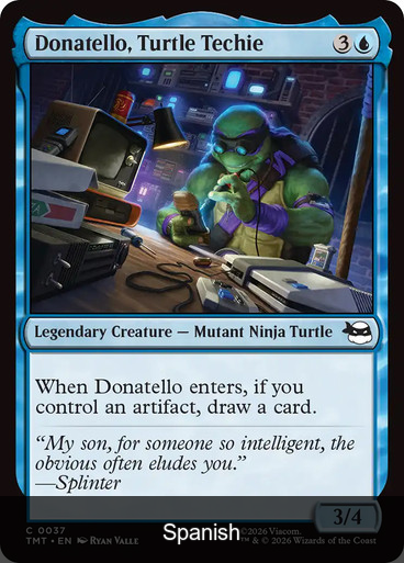 Donatello, Turtle Techie [Spanish]