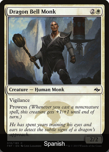 Dragon Bell Monk [Spanish]