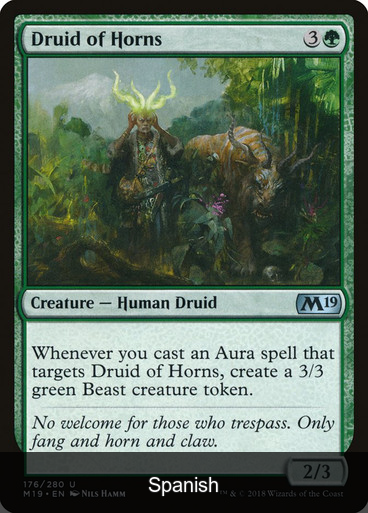 Druid of Horns [Spanish]