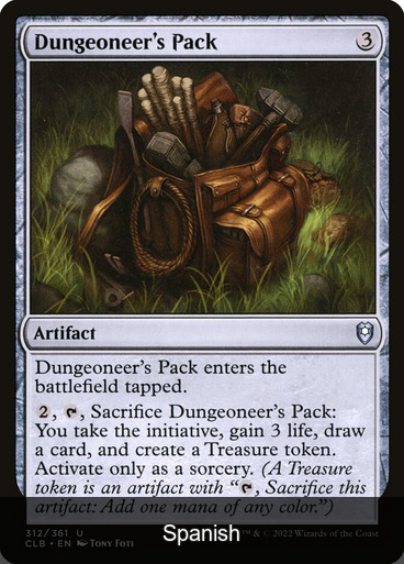 Dungeoneer's Pack [Spanish]