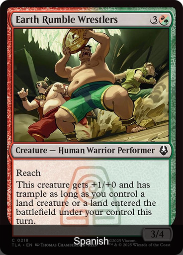 Earth Rumble Wrestlers [Spanish]