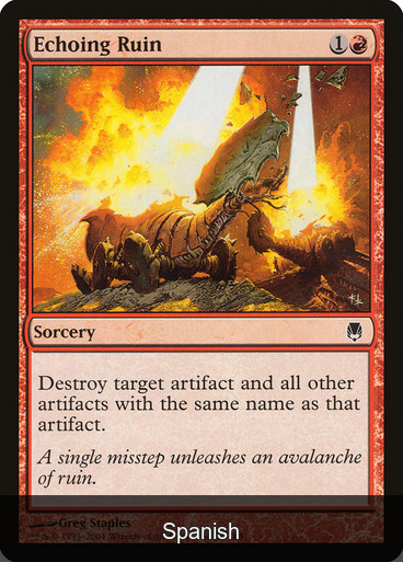Echoing Ruin [Spanish]