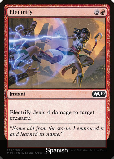 Electrify [Spanish]