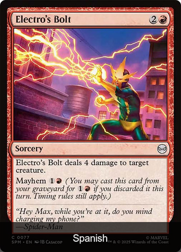 Electro's Bolt [Spanish]