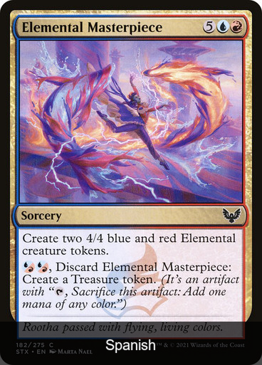 Elemental Masterpiece [Spanish]