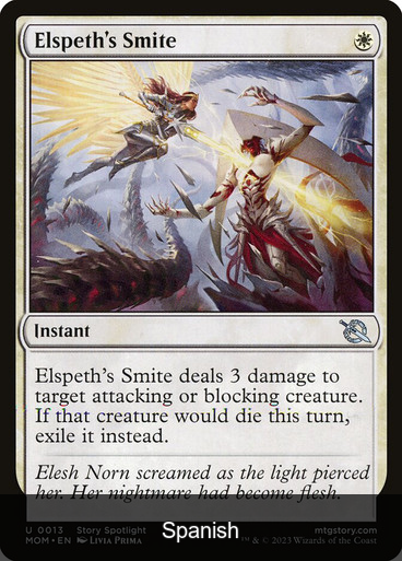Elspeth's Smite [Spanish]