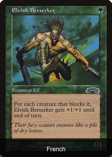 Elvish Berserker [French]