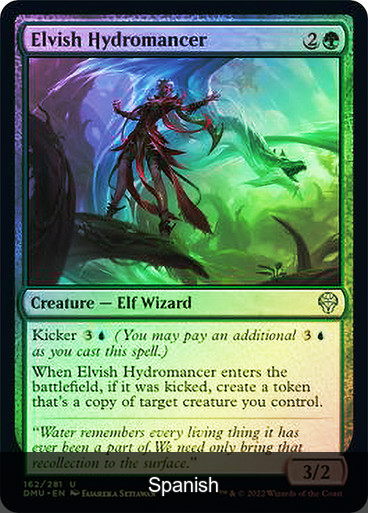 Elvish Hydromancer Foil [Spanish]