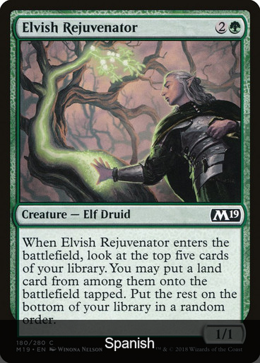 Elvish Rejuvenator [Spanish]