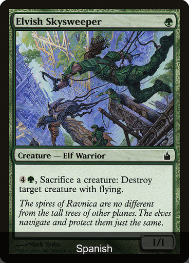 Elvish Skysweeper [Spanish]